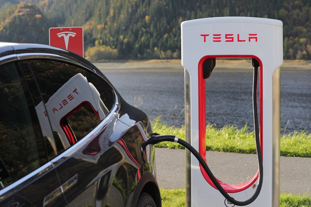 Car Being Charged